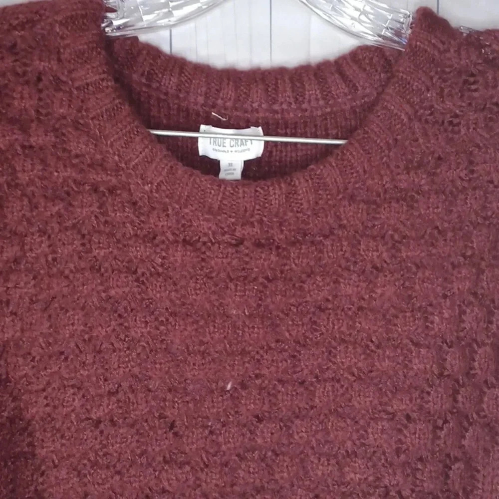 True Craft Siren Red Core Sweater NWT - Picture 5 of 9